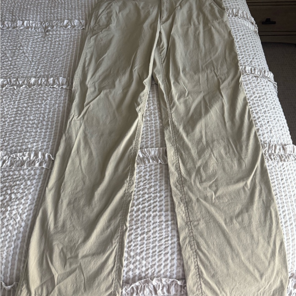 Eddie Bauer Tan Lightweight Tech Pants